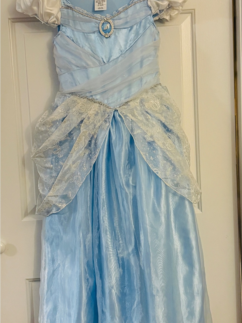 Disney Store Deluxe Cinderella Princess Costume Dress Size 9/10